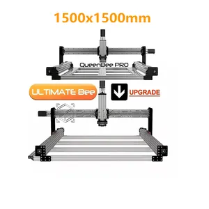 Kit de conversión de actualización BulkMan3D de 1500x1500mm de QueenBee Pro a tornillo de bola ULTIMATE Bee Kit de enrutador cnc