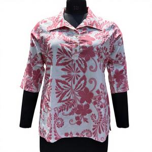 Nueva Túnica con Cuello en V y Diseño Étnico Jaipuri, Estampado a Mano en Algodón, Vestidos Cortos y Sencillos, Precio al por Mayor - Product Image 1