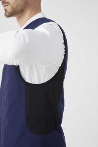 سترة تدريب خيول السباق في الهواء الطلق مع شعار مخصص، مزودة بوسادة هوائية للحماية، مصنوعة من السباندكس/النايلون، ملابس الفروسية - Product Image 2