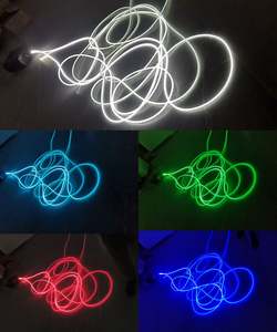 Câble à fibres optiques LED en plastique PMMA, multibrins, à éclairage latéral UV, POF, indice de protection IP67, télécommande, résistant à l'eau, dimmable, extérieur, 63 - Product Image 6