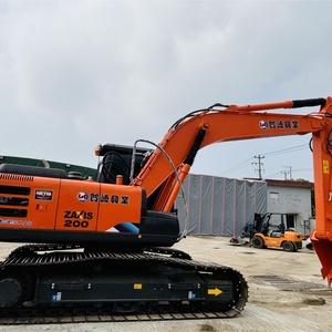 รถขุดตีนตะขาบฮิตาชิ ZX200 มือสองสภาพดี 90% ขนาด 20 ตัน เครื่องยนต์ดีเซล Isuzu AI-4HK1X รุ่นปี 2020 กำลัง 110 กิโลวัตต์ พร้อมวิดีโอ - Product Image 1