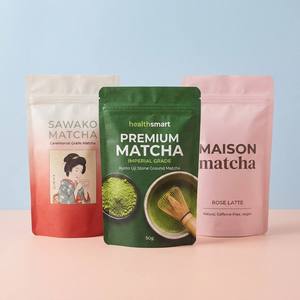Sacs d'emballage alimentaire en PE imprimés sur mesure, refermables, étanches à l'humidité, recyclables, de qualité alimentaire, pour le sucre, les collations, vente en gros - Product Image 1