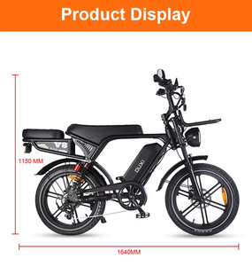 Vélo électrique V8 Ultra pour adultes, déverrouillage NFC, E-Bike pas cher, moteur intégré, cadre en aluminium, batterie au lithium, 120 km d'autonomie, 3 versions de puissance - Product Image 2