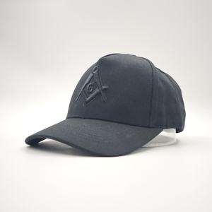 หมวกเบสบอลปักลายแบบกำหนดเองได้เต็มรูปแบบ 5 แผง สำหรับทุกเพศ ทำจากผ้าฝ้าย ปรับขนาดได้ ปีกโค้ง - Product Image 2