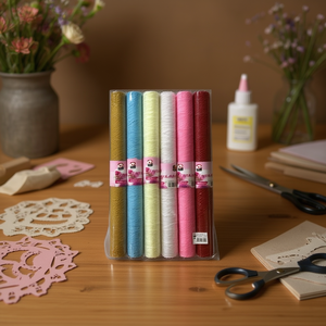 MNJ Lace Mesh Cinta De Adorno 48Cm X 2.7M 6Pcs Craft Supplies - Product Image 3