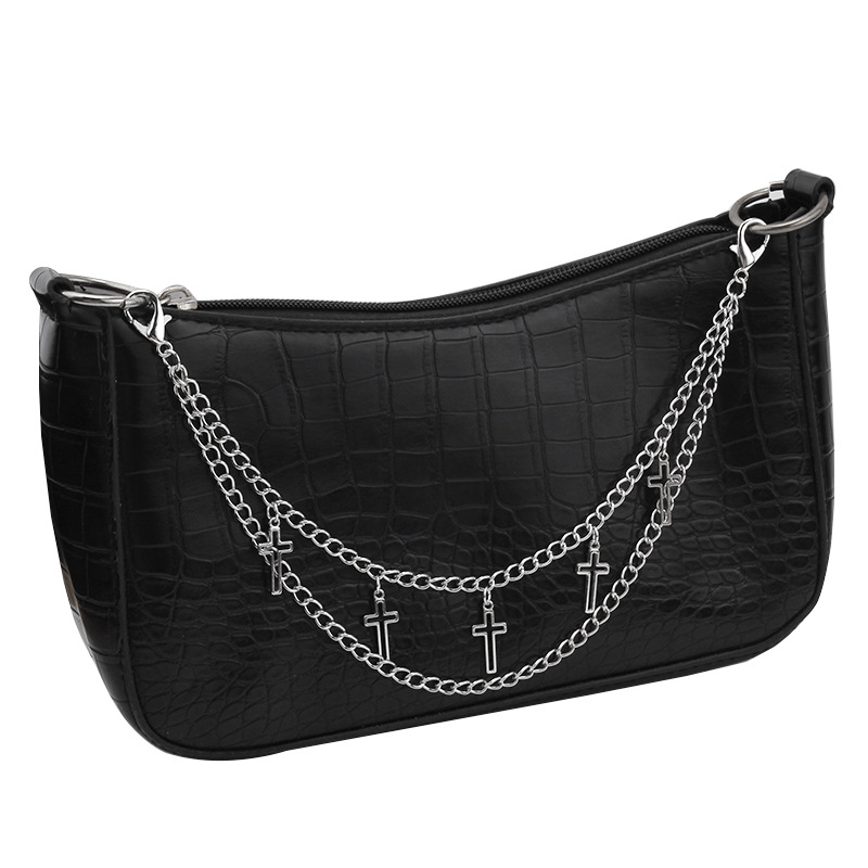 โซ่กระเป๋าแบบไขว้สองชั้น