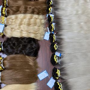 HOT HOT HOT Extension de cheveux en vrac de couleur lisse naturelle Extensions de cheveux vietnamiens de haute qualité de luxe - Product Image 1
