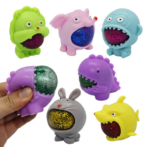 Most Popular Novelty Beads Cover Animal Shaped Pressure Release Promotional Gift Decompression <b>Squeeze</b> Toys for Kids Adults - Product Image 2