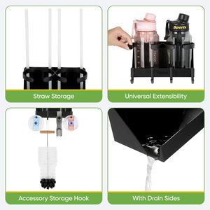 Từ giữ cốc cho tủ lạnh chai tổ chức cho Stanley cup có thể tháo rời Tumbler chủ sở hữu & gia vị kệ với cup Phụ Kiện Móc - Product Image 6