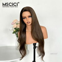 Perruque Lace Front 13x4 en Cheveux Humains Vierges Birmans, Ondulation Profonde, Brun Naturel, Cheveux Doux au Toucher, 100% Cheveux Humains, 14-26 pouces