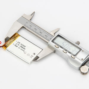 OEM tùy chỉnh Lipo Túi tế bào <span class=keywords><strong>523450</strong></span> 523455 1000mAh <span class=keywords><strong>Li</strong></span> ion 3.7V lithium có thể sạc lại <span class=keywords><strong>Polymer</strong></span> nhà sản xuất pin cho LED ánh sáng - Product Image 4