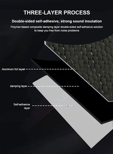 Lámina Autoadhesiva Insonorizante Impermeable Moderna Soundworks D2L, Diseño Gráfico y Modelo 3D: Lámina <span class=keywords><strong>de</strong></span> Aluminio + Caucho Butilo - Product Image 2