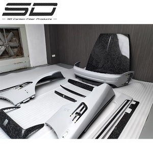 Kit carrosserie en carbone forgé style MSY, ensemble complet pare-chocs avant, pare-chocs arrière, capot, jupes latérales, spoiler pour <span class=keywords><strong>RR</strong></span> <span class=keywords><strong>Wraith</strong></span> - Product Image 4