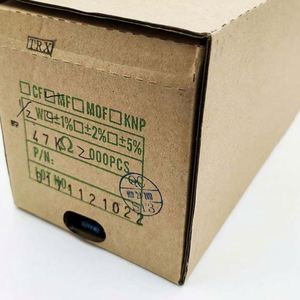 Factory Direct MF1/2W-47Kohm1% T52 1/2W Resistors Metal Film Resistors 47Kohm 1% 1/2W - Product Image 1
