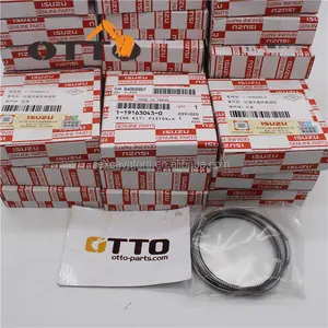 Construction Machinery Parts 6HE1 6BG1 Genuine PISTON RING 1-19163043-0 1191630430