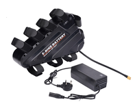 Baterai Segitiga AU UK Ready Stock 48v 52v 72v 20AH 30AH 40AH 50AH untuk Sepeda Ban Lebar, Berkendara Off-road, Berkendara di Kota, Sel 21700