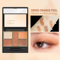 Palette d'ombres à paupières Nude étanche, marque personnalisée, maquillage, étiquette privée, couleur Pastel, emballage, paillettes, ombre à paupières en vrac