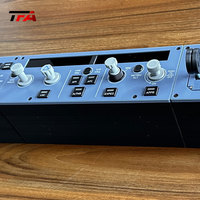 Manettes de simulation de vol et contrôleurs de jeu de haute qualité FCU + EFIS + Fréquence d'éclairage/Train d'atterrissage Autres accessoires de jeu