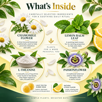 Gummies Relaxantes aux Herbes avec Camomille, Mélisse, L-Théanine et Passiflore – Bien-être Quotidien à Base de Plantes – OEM