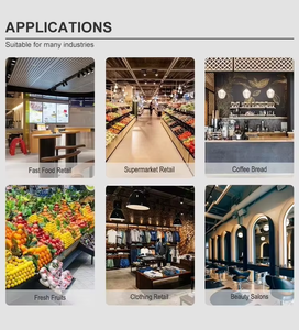 เครื่องบันทึกเงินสด POS ระบบแอนดรอยด์แบบ All-in-One หน้าจอสัมผัสคู่ขนาด 15.6 นิ้ว ความละเอียด 1920x1080 รองรับ Wi-Fi 6 99% SRGB OEM - Product Image 5