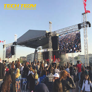 Truss <span class=keywords><strong>de</strong></span> scène en aluminium <span class=keywords><strong>de</strong></span> 500 mm pour DJ, structure circulaire droite robuste, système <span class=keywords><strong>de</strong></span> truss à raccords pour expositions - Product Image 4