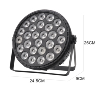 Haute puissance 4 In1 LED Par lumière 27 pièces RGBW couleur d'émission Ultra lumineuse DMX512 mode de contrôle précis-éclairage de scène idéal