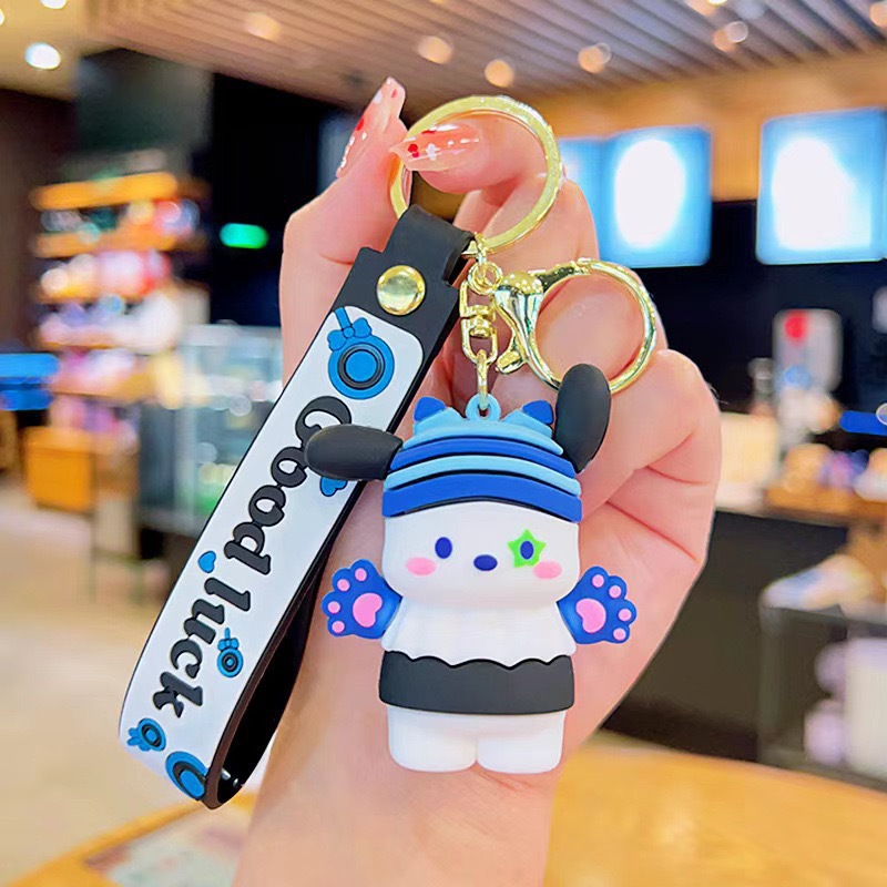 Perro Sanrio-pacha disfrazado