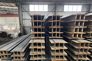 קורת I / קורת H מפלדה Q235B |   מגוון מלא של מידות ואורכים בהתאמה אישית |   פלדה מבנית מגולגלת חם - Product Image 2