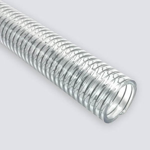 Tuyau en PVC non toxique écologique Tube d'eau souple et flexible Tuyau en fil d'acier PVC renforcé - Product Image 1
