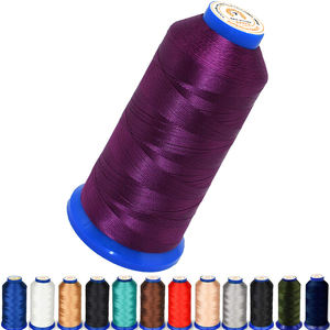 Filamento de poliéster de alta tenacidad de 0,45mm, hilo de cuero de costura de puntada impermeable para coser 420d/3 - Product Image 5