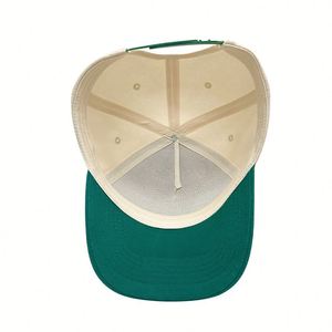 Custom Logo High Quality 5 Panel Two Tone Baseball <b>Hat</b> Wholesale Structured Unisex, Polyester/cotton Gorras Baseball Trucker <b>Hat</b> - Product Image 6