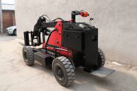 Chariot élévateur à contrepoids électrique mini YCMG CE 1 tonne, batterie lithium, levage de réservoir, télécommande, télescopique tout-terrain
