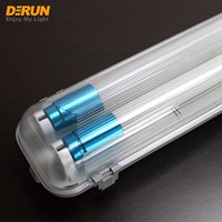 Couverture en plastique de bonne qualité 0,6M 0,9M 1,2M 1,5M T8 220-240V, base en ABS pour tube LED T8 G13, DPL-FIXTURE