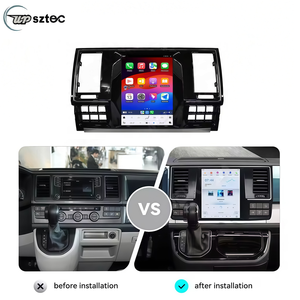 UPSZTEC 10.4 pouces <span class=keywords><strong>T6</strong></span> Android 13 <span class=keywords><strong>autoradio</strong></span> pour Volkswagen <span class=keywords><strong>VW</strong></span> 2016-2022 lecteur multimédia GPS Navgatior unité principale stéréo automatique - Product Image 2