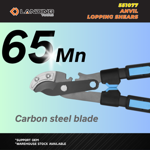 551077 Heavy Duty <b>Telescopic</b> Long Handle Bypass <b>Lopper</b> 30mm Cutting Capacity for <b>Tree</b> Branch Pruning - Product Image 2