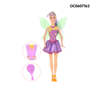 Wholesale 11 Inch Baby <strong>Flying</strong> <strong>Doll</strong> Toy <strong>fairy</strong> with wings for Girls - Product Image 4