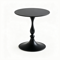 Table basse de luxe moderne en métal doré et verre de style nordique pour salon