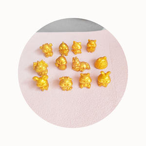 Figurines du zodiaque chinois Miniature artisanat fée jardin chambre salon décor voiture ornement décoration de la maison - Product Image 3