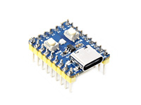 Mini Placa RP2350-Zero, una Placa MCU tipo Pico Basada en el Microcontrolador Raspberry Pi RP2350A de Doble Núcleo y Doble Arquitectura