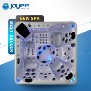 JOYEE-Spa extérieur moderne de luxe pour 5 adultes, massage, bain à remous, immense bain à remous avec musique, <span class=keywords><strong>piscine</strong></span> extérieure - Product Image 1