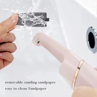 Râpe électrique professionnelle pour éliminer les peaux mortes et les callosités des pieds, rechargeable