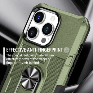 2024 moda nuevo diseñador soporte de anillo magnético TPU PC Combo funda de teléfono móvil de Alta protección para iPhone 14 <span class=keywords><strong>Pro</strong></span> Max 6,7 pulgadas - Product Image 6