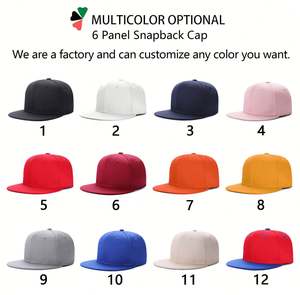 Gorra Snapback Personalizada OEM con Bordado 3D, Gorras Snapback Personalizadas en Blanco para Hombre con Parche, Fabricante, Venta al Por Mayor, MOQ Bajo, Alta Calidad - Product Image 5