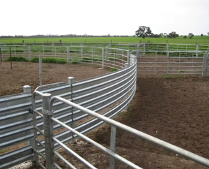 Abd Best Seller ağır hayvancılık paneli çit dayanıklı endüstriyel açık demir ahşap plastik Metal at çit kafes kapıları - Product Image 2