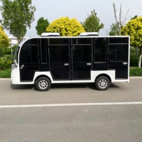 Navette de golf électrique 8 places pour le transport de passagers touristiques en promotion