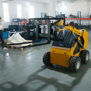 Mini Compact <b>Wheel</b> Front Skid Steer <b>Small</b> Track EPA CE 5 Engine High Efficiency Professional - Product Image 4