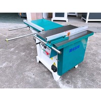 Scie circulaire horizontale à bois WEIKA, machine à découper avec table coulissante inclinée à 45/90 degrés, moteur 3 kW, épaisseur 70x90 mm