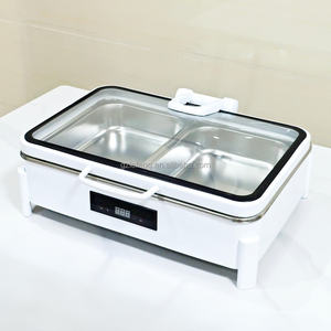 Yeni ürün elektrikli 9L akıllı dokunmatik patlamaya dayanıklı paslanmaz çelik gıda ısıtıcısı reşo çanak restoran otel Catering için - Product Image 4