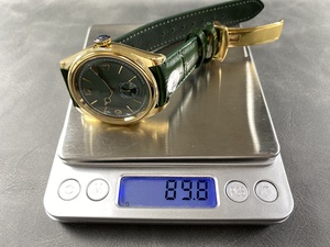 Reloj Mecánico de Lujo de la Mejor Calidad, Sumergible, 40 mm, 8+ de Fábrica, Acero 904, Movimiento ETA 7140, 52509, Dorado Verde, 1908 - Product Image 6