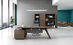 उच्च गुणवत्ता शीर्ष Manangment कार्यकारी हांग्जो कार्यालय फर्नीचर डेस्क एल आकार प्रबंधक तालिका - Product Image 2